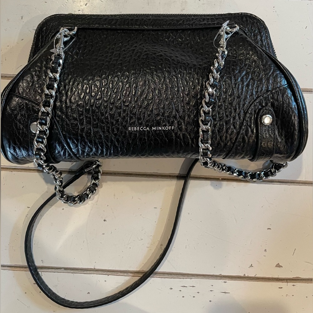Rebecca Minkoff Leather Mason Clutch Purse